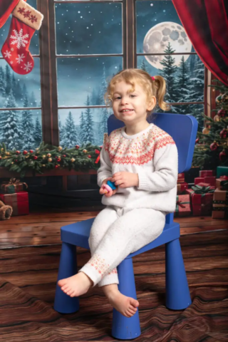 Portrait studio enfant